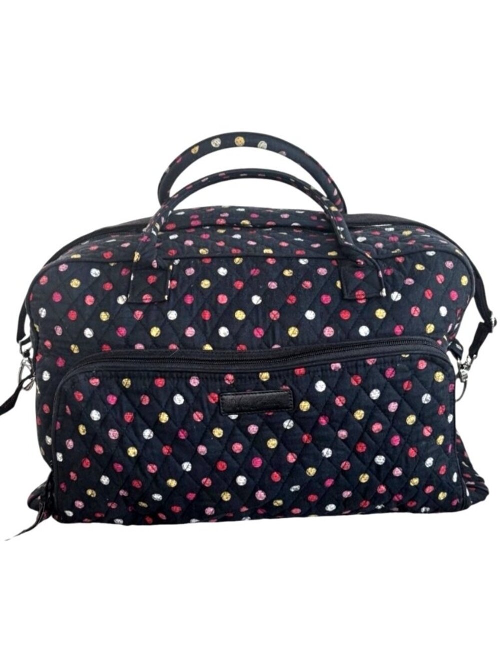 Vera‎ Bradley “Havana Dots” Quilted Duffel Bag